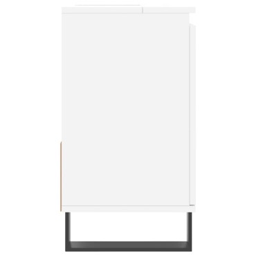 vidaXL Ντουλάπι Μπάνιου Λευκό 65x33x60cm από Επεξεργασμένο Ξύλο