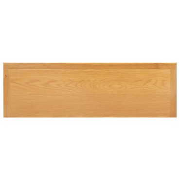 vidaXL Συρταριέρα 105x33,5x73cm από Μασίφ Ξύλο Δρυός 1 τεμ.