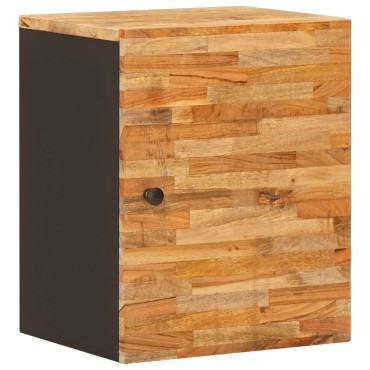 vidaXL Σετ Μπάνιου 5 τεμ. Φυσικό 38x33x160cm Στερεό ξύλο μάνγκο