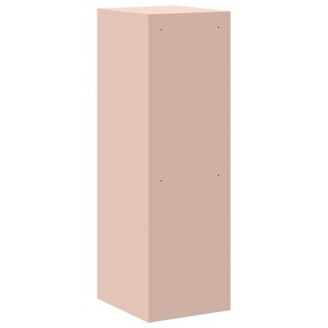 vidaXL Ντουλάπα Αρχείων Ροζ 44x50x139cm Ψυχρής Έλασης Χάλυβας 1 τεμ.