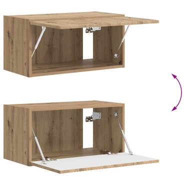 vidaXL Σετ επίπλου τηλεόρασης 6 τμχ. Artisan Oak Επεξεργασμένο Ξύλο