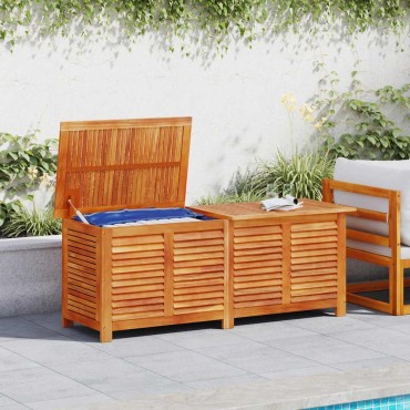 vidaXL Μπαούλο Αποθήκευσης Κήπου 150x50x56cm από Μασίφ Ξύλο Ακακίας 1 τεμ.