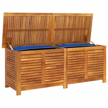 vidaXL Μπαούλο Αποθήκευσης Κήπου 150x50x56cm από Μασίφ Ξύλο Ακακίας 1 τεμ.