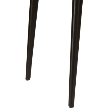 vidaXL Τραπεζαρίες Καφέ και Μαύρο 110x55x78cm Στερεό ξύλο μάνγκο