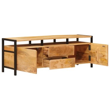 vidaXL Ντουλάπες Αποθήκευσης Καφέ 110x30x40cm Στερεό ξύλο μάνγκο