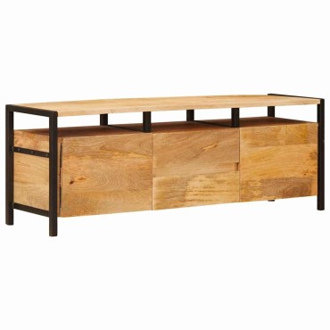 vidaXL Ντουλάπες Αποθήκευσης Καφέ 110x30x40cm Στερεό ξύλο μάνγκο