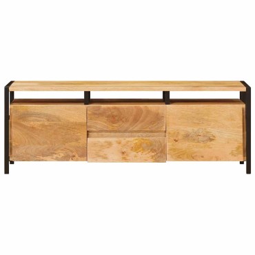 vidaXL Ντουλάπες Αποθήκευσης Καφέ 110x30x40cm Στερεό ξύλο μάνγκο