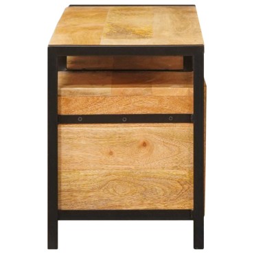 vidaXL Ντουλάπες Αποθήκευσης Καφέ 110x30x40cm Στερεό ξύλο μάνγκο