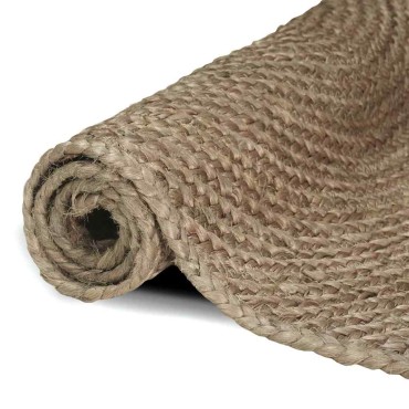 vidaXL Χαλιά χώρου Γκρι 60x400cm Γιούτα