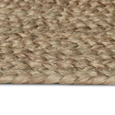 vidaXL Χαλιά χώρου Γκρι 120x170cm Γιούτα