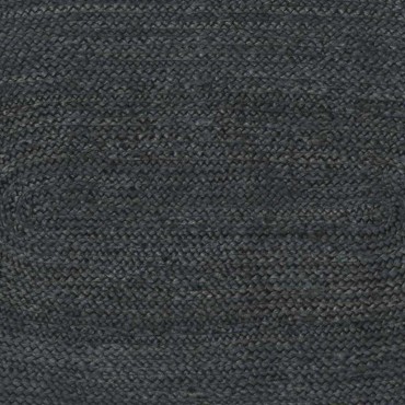 vidaXL Χαλιά χώρου Σκούρο Γκρι 152x245cm Γιούτα