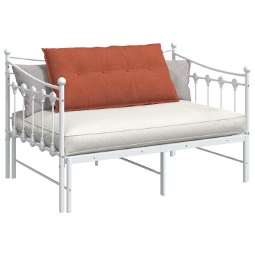 vidaXL Μαξιλάρι Πλάτης Κόκκινο Πορτοκαλί 100 x 50 cm