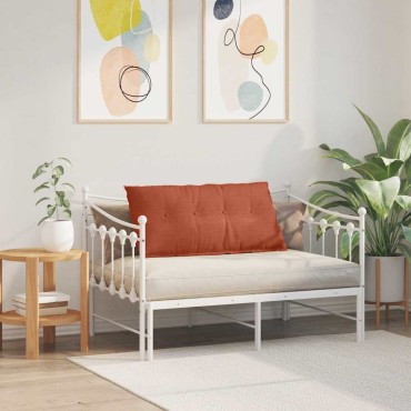 vidaXL Μαξιλάρι Πλάτης Κόκκινο Πορτοκαλί 100 x 50 cm