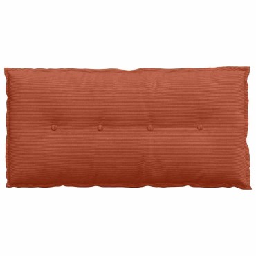 vidaXL Μαξιλάρι Πλάτης Κόκκινο Πορτοκαλί 100 x 50 cm