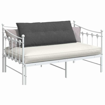 vidaXL Μαξιλάρι Πλάτης Σκούρο Γκρι 120 x 50 cm Υφασμάτινο Κορντουρά