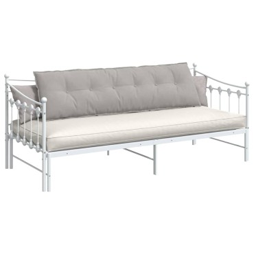 vidaXL Μαξιλάρι Πλάτης Ανοιχτό γκρι 180 x 50 εκ. Ύφασμα Μικροΐνας