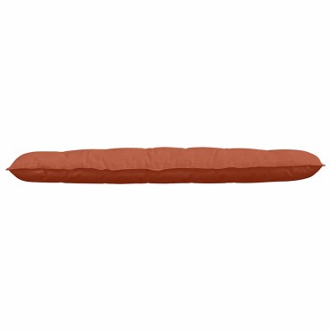 vidaXL Μαξιλάρι Πλάτης Κόκκινο Πορτοκαλί 180 x 50 εκ.