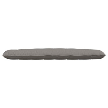 vidaXL Μαξιλάρι Πλάτης Taupe 200 x 19 x 50 εκ ύφασμα