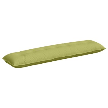vidaXL Μαξιλάρι Πλάτης Ανοιχτό Πράσινο 200 x 19 x 50 εκ ύφασμα