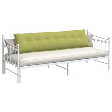 vidaXL Μαξιλάρι Πλάτης Ανοιχτό Πράσινο 200 x 19 x 50 εκ ύφασμα