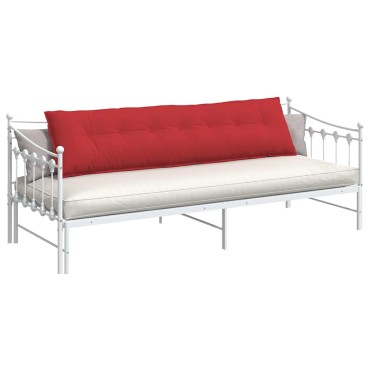 vidaXL Μαξιλάρι Πλάτης Κόκκινο 200 x 19 x 50 εκ ύφασμα