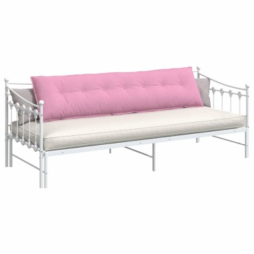 vidaXL Μαξιλάρι Πλάτης Ροζ 200 x 19 x 50 εκ ύφασμα