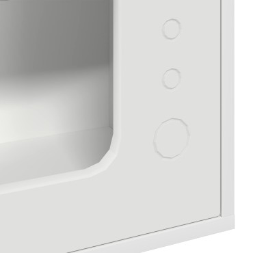 vidaXL Σπίτι Γάτας Λευκό 51 x 30 x 42,5 εκ Επεξεργασμένο Ξύλο