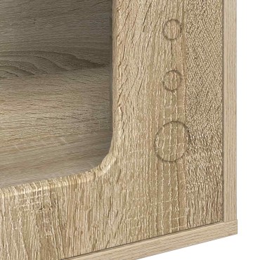 vidaXL Σπίτι Γάτας Σονόμα 51 x 30 x 42,5 εκ Επεξεργασμένο Ξύλο