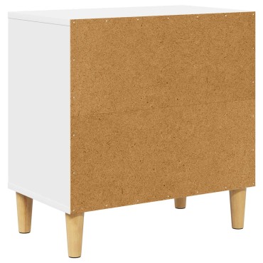 vidaXL Σπίτι Γάτας Λευκό 51 x 30 x 52 εκ. Επεξεργασμένο Ξύλο
