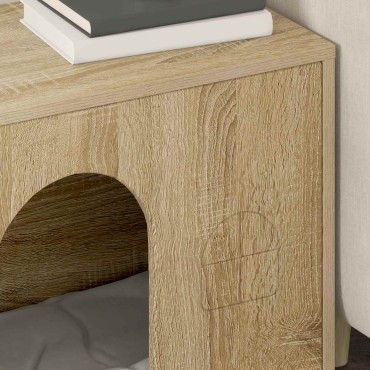 vidaXL Σπίτι Γάτας Σονόμα 51 x 30 x 52 εκ. Επεξεργασμένο Ξύλο