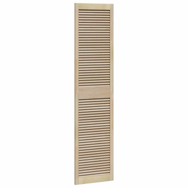 vidaXL Πόρτα Ντουλάπας με πόρτα 4 τεμ. Φυσικό 201 x 49,5 εκ