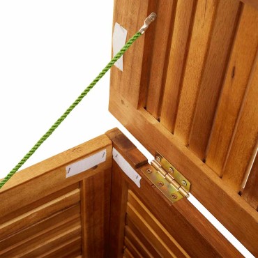 vidaXL Μπαούλο Αποθήκευσης Κήπου 60x50x56cm από Μασίφ Ξύλο Ακακίας 1 τεμ.