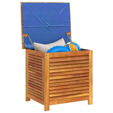 vidaXL Μπαούλο Αποθήκευσης Κήπου 60x50x56cm από Μασίφ Ξύλο Ακακίας 1 τεμ.