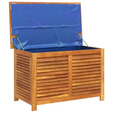 vidaXL Μπαούλο Αποθήκευσης Κήπου 90x50x56cm από Μασίφ Ξύλο Ακακίας 1 τεμ.