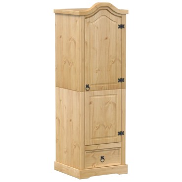 vidaXL Ντουλάπα Corona 55x52x170cm από Μασίφ Ξύλο Πεύκου 1 τεμ.
