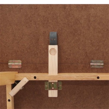 vidaXL Τραπέζι τραπεζαρίας φυσικό μασίφ ξύλο καουτσούκ 90/45x75x75cm 1 τεμ.