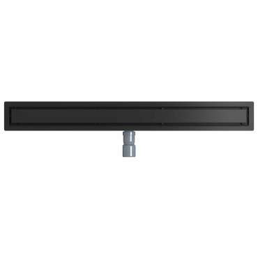 vidaXL Σιφόνι ντους 2-σε-1 με 360° σιφόνι Μαύρο 90 cm