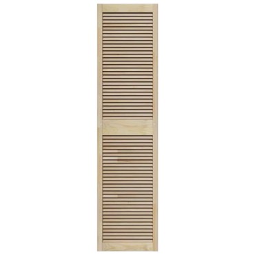 vidaXL Πόρτα Ντουλάπας με πόρτα 2 τεμ. Φυσικό 201 x 49,5 εκ