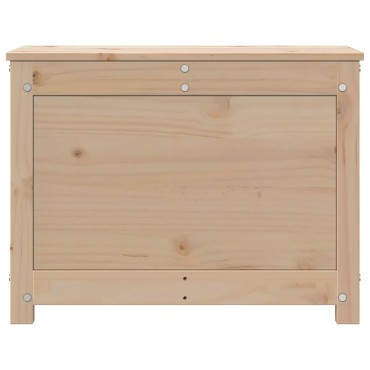 vidaXL Κουτί Αποθήκευσης 60x32x45,5cm από Μασίφ Ξύλο Πεύκου 1 τεμ.