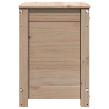 vidaXL Κουτί Αποθήκευσης 60x32x45,5cm από Μασίφ Ξύλο Πεύκου 1 τεμ.