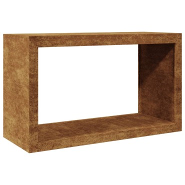Ράφι για καυσόξυλα vidaXL 100x40x60 cm Ατσάλι σκληρυθέν στον αέρα