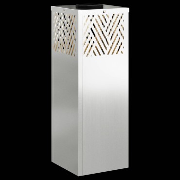 vidaXL Ηλιακό LED Φως Δρόμου 2 τμχ. Θερμό λευκό 18 x 18 x 50 εκ.