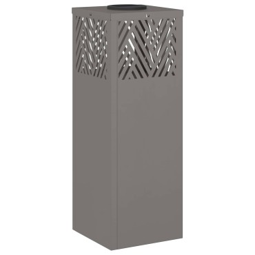 vidaXL Ηλιακό LED Φως Δρόμου 2 τμχ. Θερμό λευκό 18 x 18 x 50 εκ.