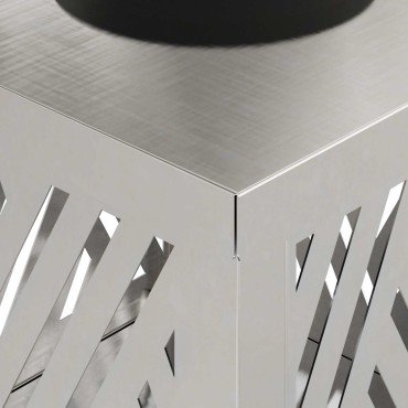 vidaXL Ηλιακό LED Φως Δρόμου 2 τμχ. Θερμό λευκό 18 x 18 x 80 εκ.