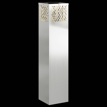 vidaXL Ηλιακό LED Φως Δρόμου 2 τμχ. Θερμό λευκό 18 x 18 x 80 εκ.