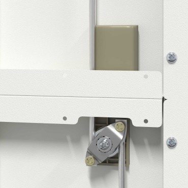 vidaXL Ντουλάπα Αρχείων Μαύρο 45,5x42x139cm Ψυχρής Έλασης Χάλυβας 1 τεμ.
