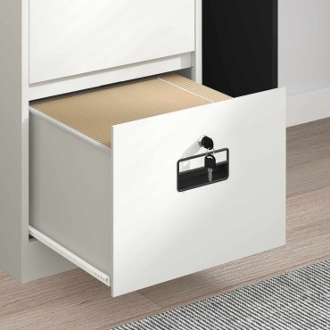 vidaXL Ντουλάπα Αρχείων Ροζ 45,5x42x139cm Ψυχρής Έλασης Χάλυβας 1 τεμ.