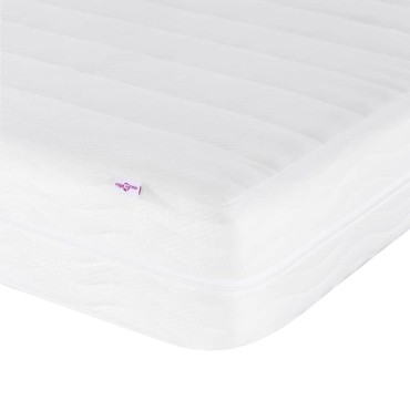 vidaXL Κρεβάτι γωνίας με στρώμα 2 τμχ. Ροζ 80 x 200 cm Βελούδο