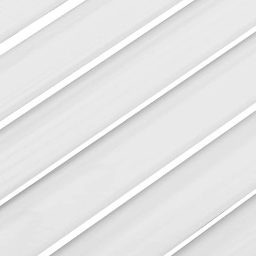 vidaXL Πόρτα ντουλαπιού Louvred Design Λευκό 61,5x29,5 cm