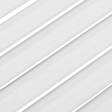 vidaXL Πόρτα ντουλαπιού Louvred Design Λευκό 99x29,5 cm